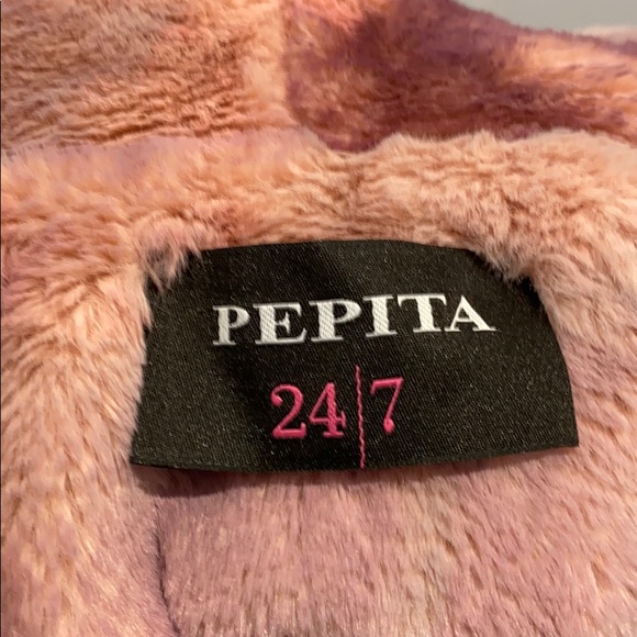 Soft pink crop jacket - Picture 4 of 5